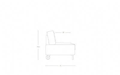Dimensoes do produto sof cama lunna